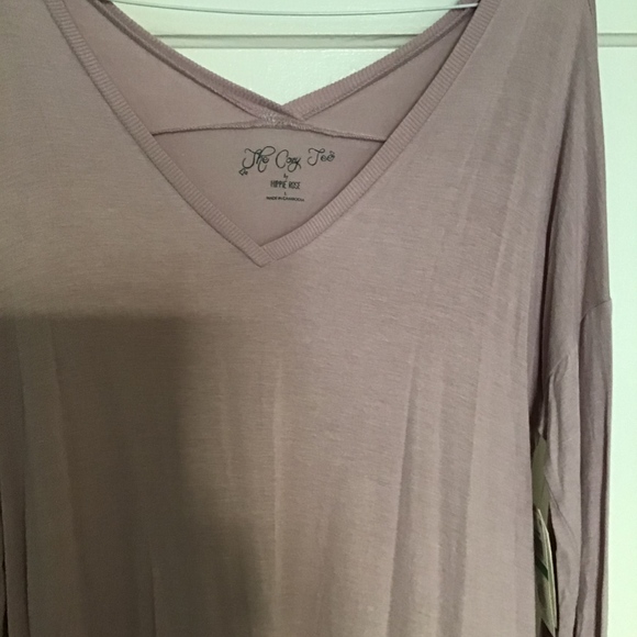 Hippie Rose V-Neck Long Sleeve - Picture 2 of 4